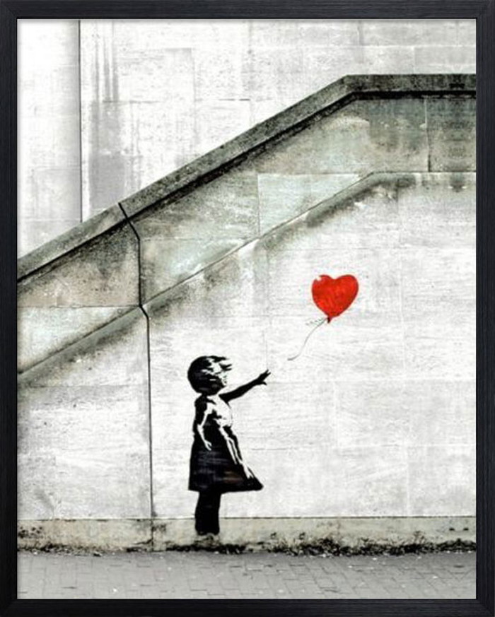 ȯ٥ȥե졼 Х󥯥 Banksy Red Balloon IBA-61736 bic-7823274s1 1ܤβ 