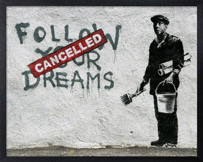 ȯ٥ȥե졼 Х󥯥 Banksy Follow Your Dreams IBA-61739 bic-7823277s1 1ܤβ 