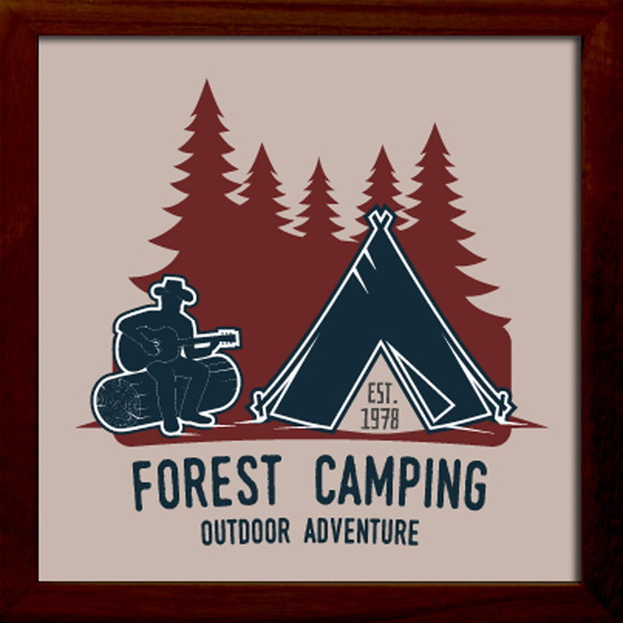 ȯ٥ե졼 SIGN FRAME CAMP Forest Camp ZSF-53030 bic-7910526s1 1ܤβ 
