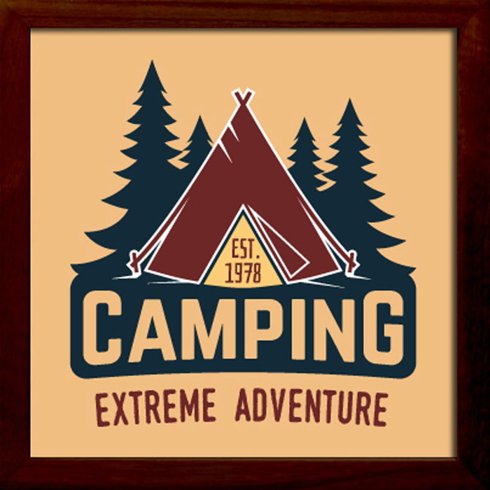 ȯ٥ե졼 SIGN FRAME CAMP Camping ZSF-53033 bic-7910529s1 1ܤβ 