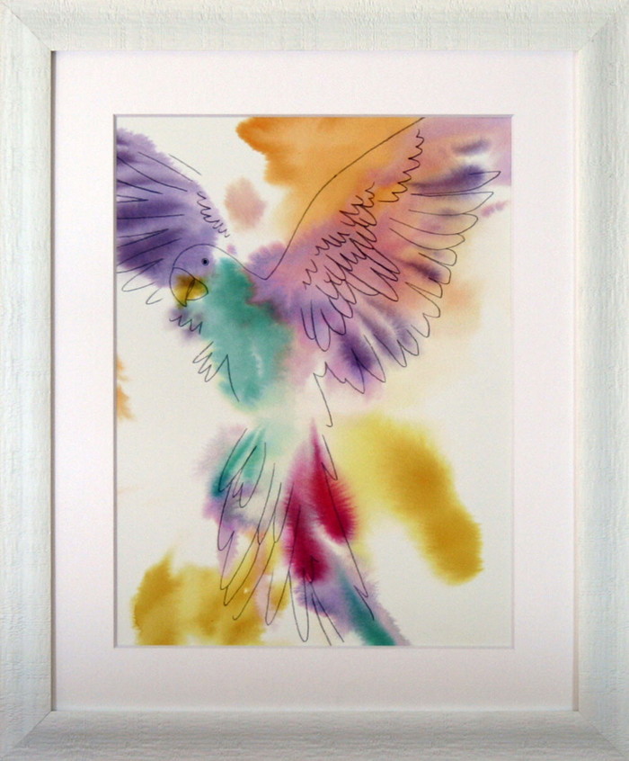 ヒーリングアート Kristine Hegre Paradise Parrot-Soar IKH-61986 bic-8237642s1 アートパネル アートボード 壁紙 装飾フィルム 送料無