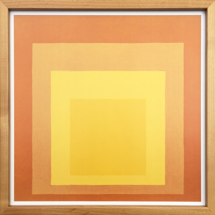 アートフレーム ジョセフ・アルバーツ Josef Albers Homage To The Square-NA IJA-62133 bic-8969460s1 1枚目の画像 