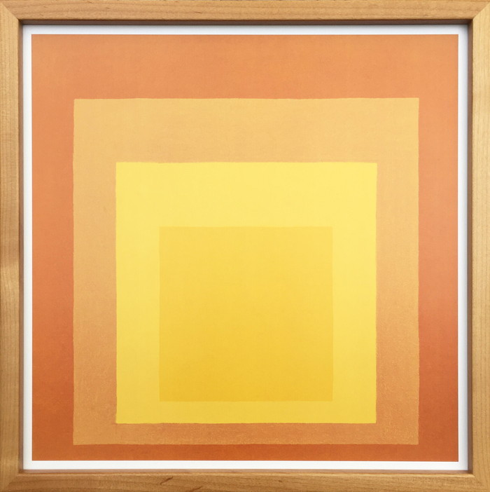 アートフレーム ジョセフ・アルバーツ Josef Albers Homage To The Square-NA IJA-62133 bic-8969460s1 1枚目の画像