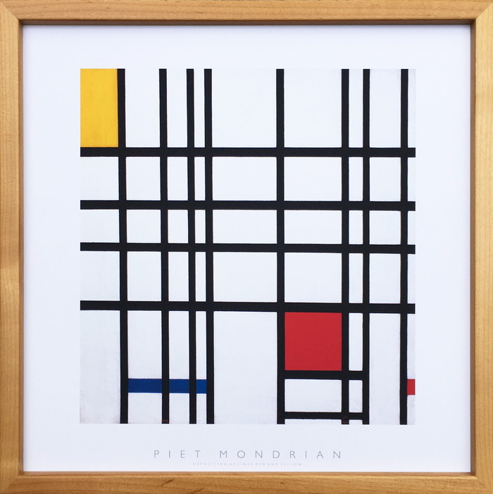 ȯ٥ȥե졼 ԥȡɥꥢ Piet Mondrian Opposition of Lines;Red and Yellow-NA IPM-62134 bic-8969461s1 1ܤβ 