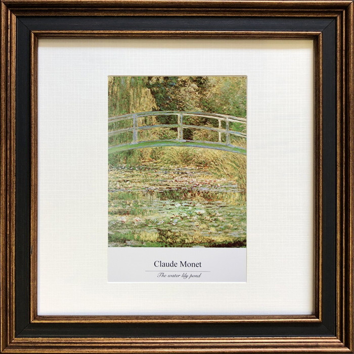 ȯ٥ȥե졼 ̾  Claude Monet Square Frame The water lily Pond ZFA-62141 bic-8985864s1 1ܤβ 