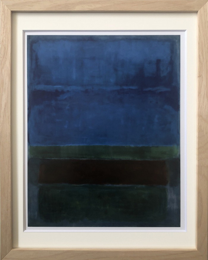 ȯ٥ȥե졼 ޡ Mark Rothko Untitled,1952 Blue,Green,and Brown  IMR-62083 bic-9142811s1 1ܤβ 