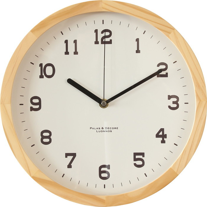 『当社発送』アイナ ウッドクロック Eina Wood Clock L ナチュラル EIN-290NA bic-9240777s1 1枚目の画像 