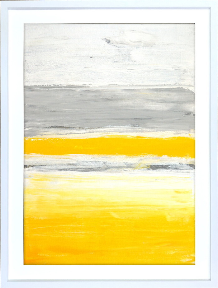 ȯ٥Х Abstract Art Grey and Yellow Abstract Art Painting IAA-52931 bic-9686484s1 1ܤβ 