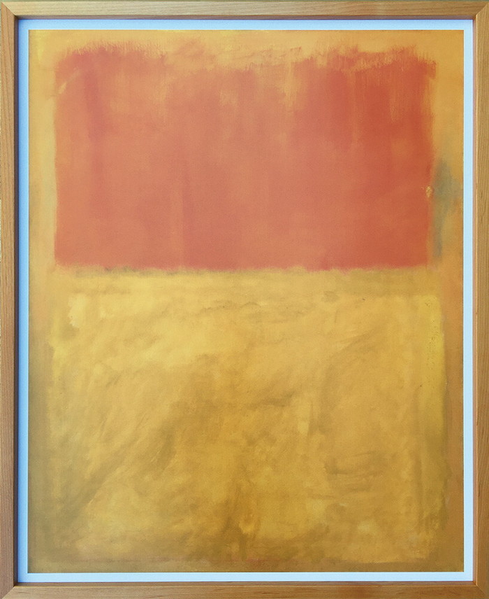 ȯ٥ޡ  Mark Rothko Orange and Tan 1954 676x828x30mm IMR-62276 bic-9904860s1 1ܤβ 