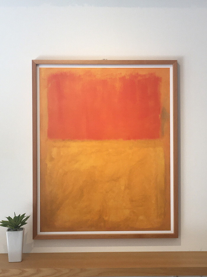ȯ٥ޡ  Mark Rothko Orange and Tan 1954 676x828x30mm IMR-62276 bic-9904860s1 2ܤβ 