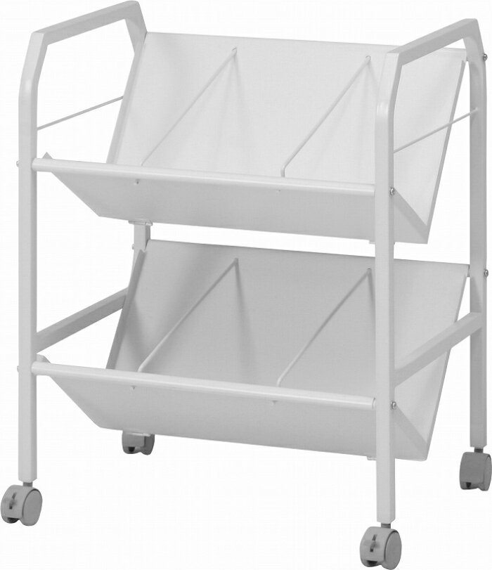 [サイズ]商品サイズ：幅550×奥行400×高さ720mm耐荷重(棚1段)5kg[素材]■構造部材:金属(鋼)/ナイロン ■表面加工:エポキシ樹脂塗装[原産国]中国[カラー]ホワイト[送料]全国一律送