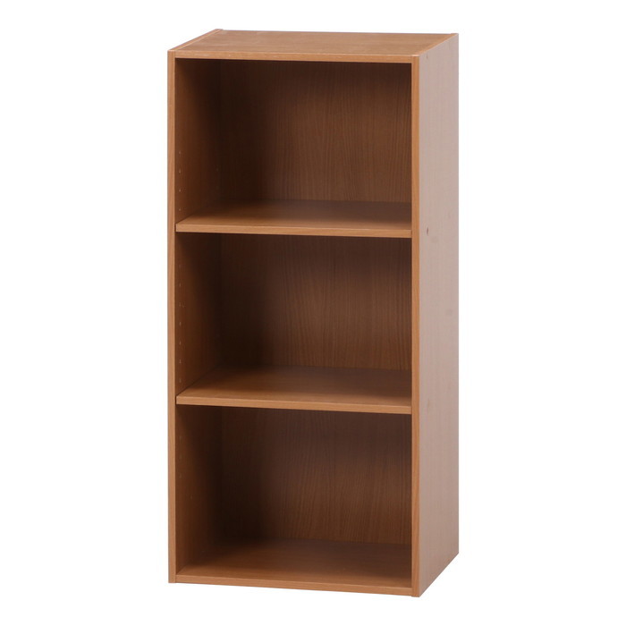 [サイズ]全体：幅418 × 奥行290 × 高さ890耐荷重（全体）：15kg耐荷重（棚板）：5kg板厚：12mm[素材]プリント紙化粧パーティクル[生産地]タイ[カラー]ナチュラル[送料]全国一律