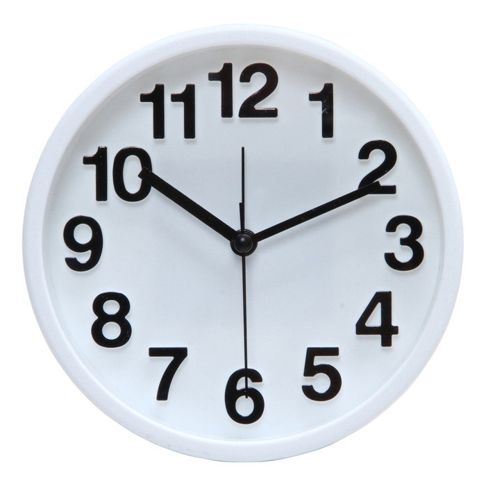 置時計 リアム ホワイト EG6092 fj-99231 置き時計 置き時計 掛け時計 送料無料 北欧 モダン 家具 インテリア ナチュラル テイスト 新生