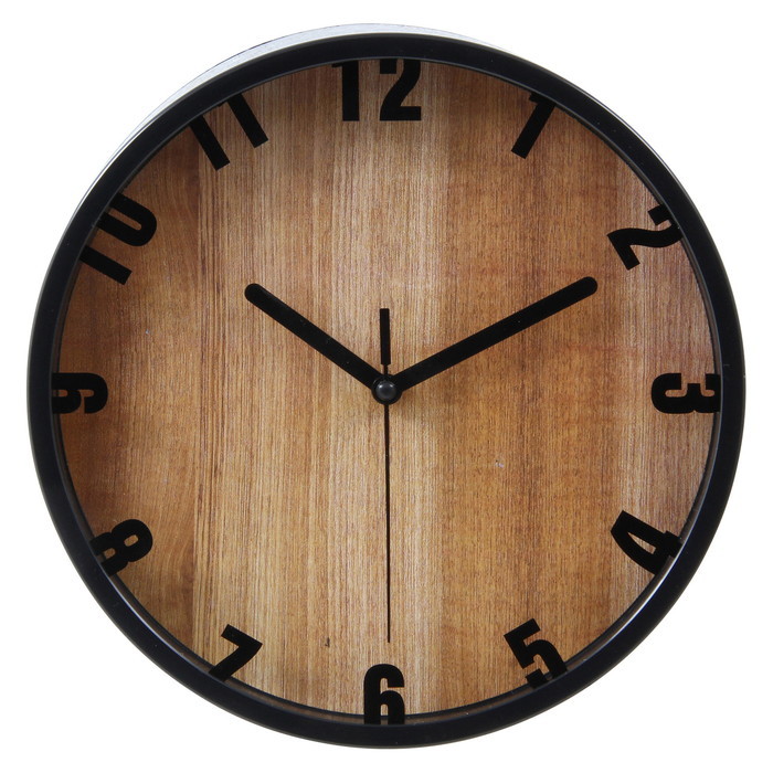 掛時計 ブランチ Φ２２ｃｍ ブラック EG6919A-LY121 fj-99276 掛け時計 置き時計 掛け時計 送料無料 北欧 モダン 家具 インテリア ナチ