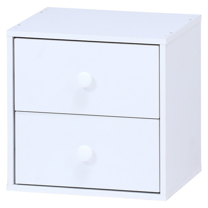 [サイズ]商品サイズ：幅345×奥行315×高さ345mm耐荷重(全体)15kg耐荷重(引出1杯)5kg引出内寸285x230x130mm板厚12mm[素材]■表面材:プリント紙化粧パｰティクルボｰド