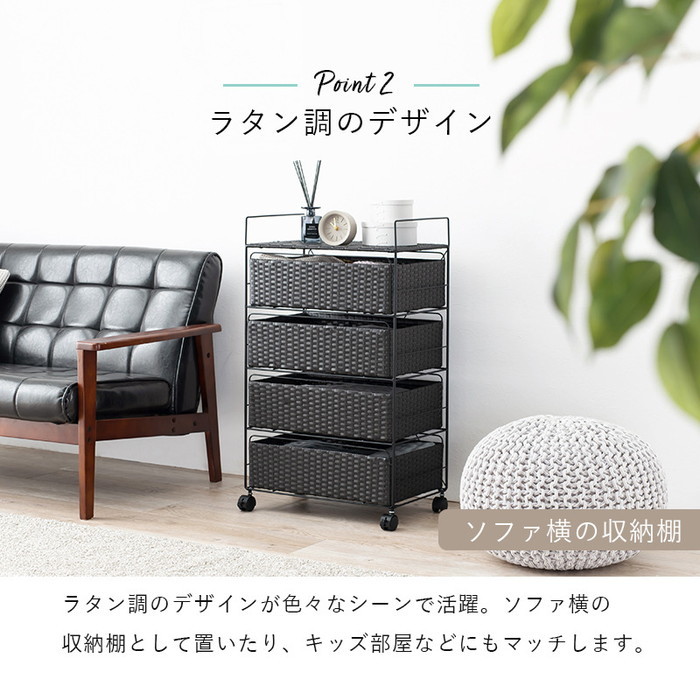 ランドリー RAN-2436 幅50×奥行30×高さ85cm hgs-3000000267