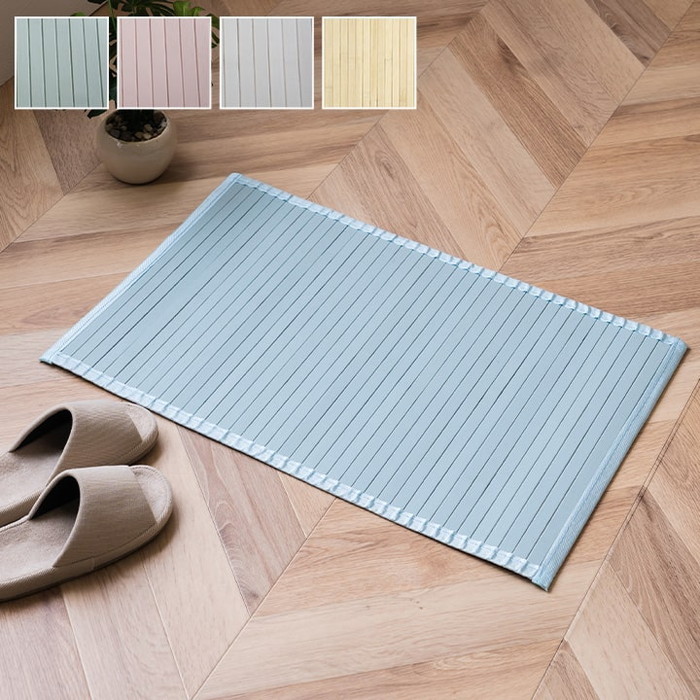 [サイズ]縦：45×横：70cm 厚み：約3mm[素材]表地=竹裏地=ポリエステル100％【不織布】[生産地]中国[カラー]グリーン ナチュラル ピンク ホワイト[送料]全国一律送料無料[商品説明]「