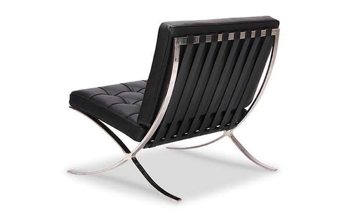 130٥ߡե󡦥ǥ롦 Х륻  BARCELONA Chair ˥쥶 ܳ 3ǯݾ inv-8001ba-ani 4ܤβ 