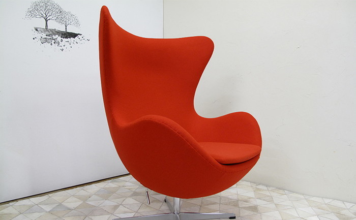130٥͡䥳֥ å  EGG Chair ˥쥶 ܳ 3ǯݾ inv-8038ba-ani 6ܤβ 