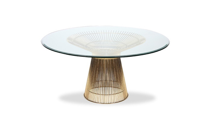 130٥󡦥ץåȥʡ ץåȥʡ ˥󥰥ơ֥ PLATNER Dining Table å 3ǯݾ inv-8869btgol 1ܤβ 