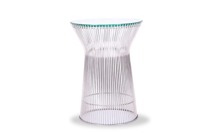 130٥󡦥ץåȥʡ ץåȥʡ ɥơ֥ PLATNER Side Table  3ǯݾ inv-919btsil-wh 1ܤβ 