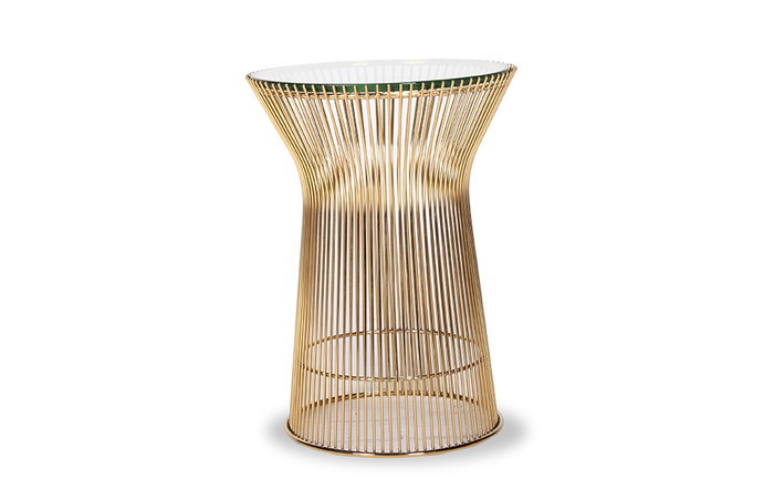 130٥󡦥ץåȥʡ ץåȥʡ ɥơ֥ PLATNER Side Table 12mm饹 3ǯݾ inv-919btsil 3ܤβ 