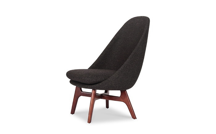 リンドン・ネリ & ロザンナ・フー ソロ ラウンジチェア SOLO Lounge Chair ファブリックB 3年保証付 inv-9302ba-fbb ラウンジチェア パー