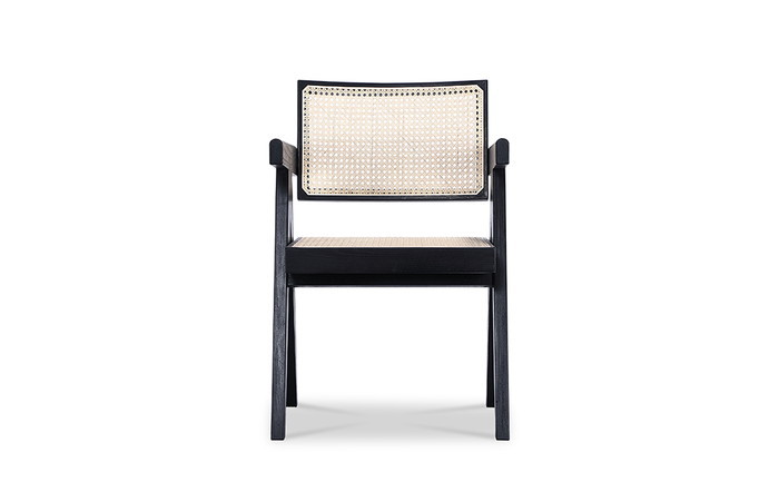 130٥ԥ롦̥ ǥ  CHANDIGARH Arm Chair å̵ ꥢ ֥å 3ǯݾ inv-9371baf-ash 2ܤβ 