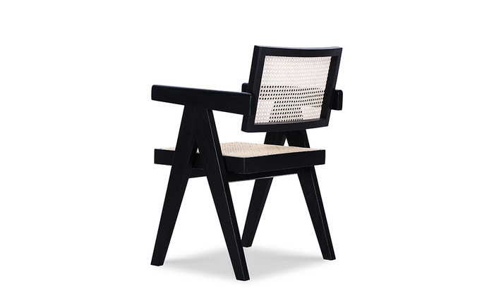 130٥ԥ롦̥ ǥ  CHANDIGARH Arm Chair å̵ ꥢ ֥å 3ǯݾ inv-9371baf-ash 3ܤβ 