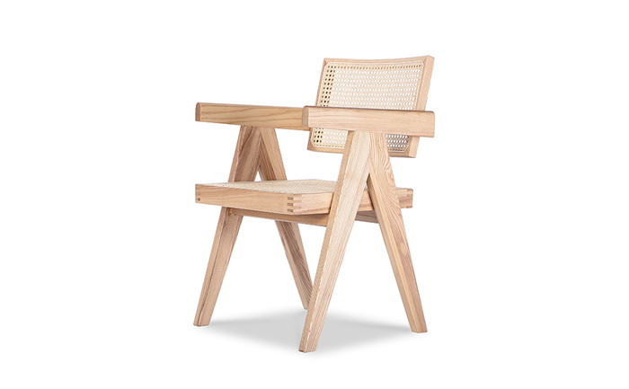 130٥ԥ롦̥ ǥ  CHANDIGARH Arm Chair å̵ ꥢ ֥å 3ǯݾ inv-9371baf-ash 4ܤβ 