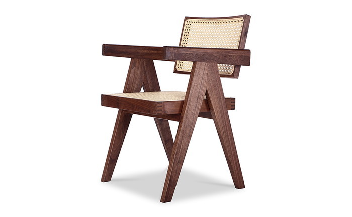 130٥ԥ롦̥ ǥ  CHANDIGARH Arm Chair å̵ ꥢ ֥å 3ǯݾ inv-9371baf-ash 7ܤβ 