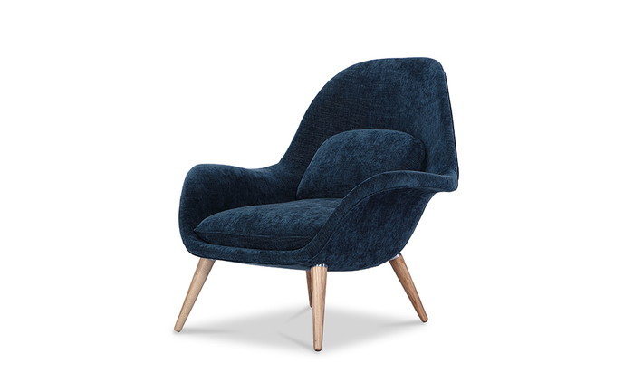 130٥ 饦󥸥 SWOON Lounge Chair ե֥åB 3ǯݾ inv-h1142ba-fbb 1ܤβ 