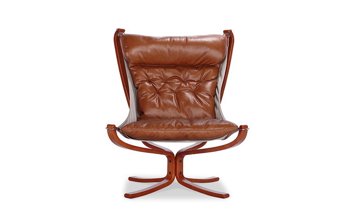 130٥ɡå ե륳  FALCON Chair ɥ쥶 ܳ ɡå 3ǯݾ inv-h9400ba-oil 2ܤβ 