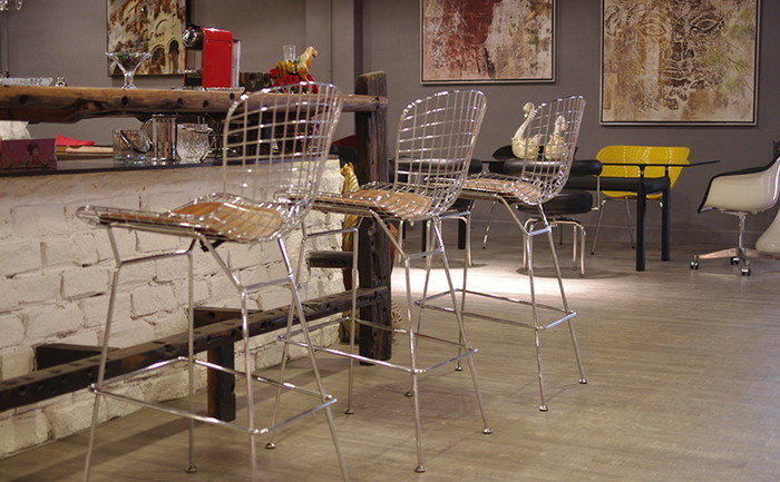 Knoll 目指し ハリー・ベルトイア サイドチェア