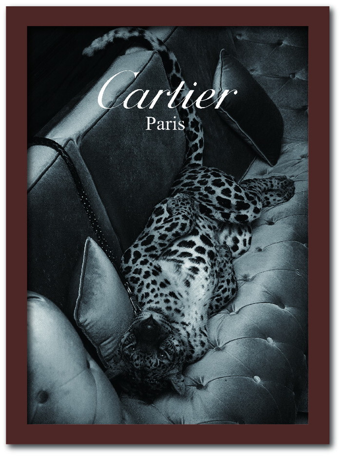 カルティエ CARTIER Fashion Photography series2 FS-1012BR-A4 フレームカラー：ブラウン サイズ：A4 kar-10130565s3 アートパネル ア