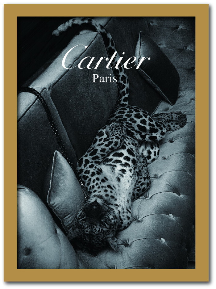 カルティエ CARTIER Fashion Photography series2 FS-1012NA-A4 フレームカラー：ナチュラル サイズ：A4 kar-10130565s4 アートパネル