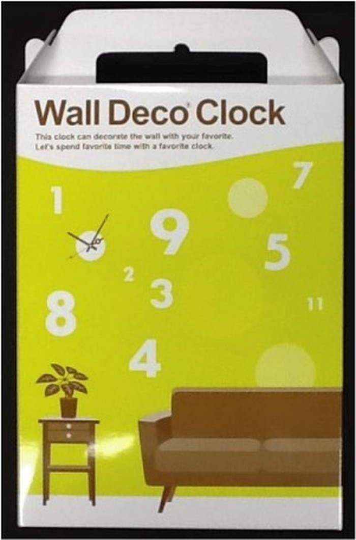 『当社発送』ステッカー 時計 ウォールデコクロック ナチュラル 自然 NNS-002 保証付 kar-2913812s1 3枚目の画像 