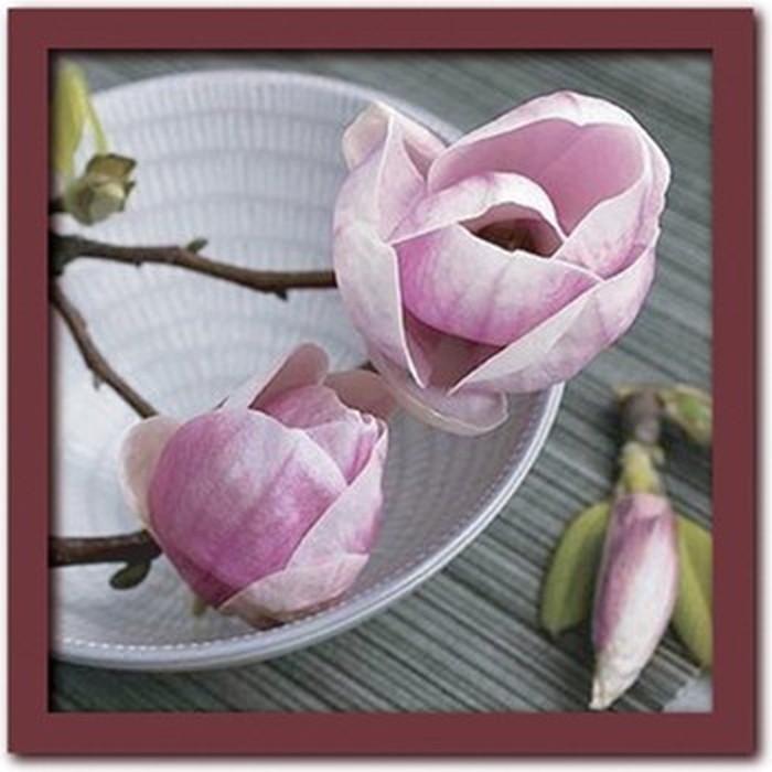インテリア アートコレクション Magnolias on a bowl PR-1012 kar-3097347s1 アートパネル アートボード 壁紙 装飾フィルム 送料無料 北