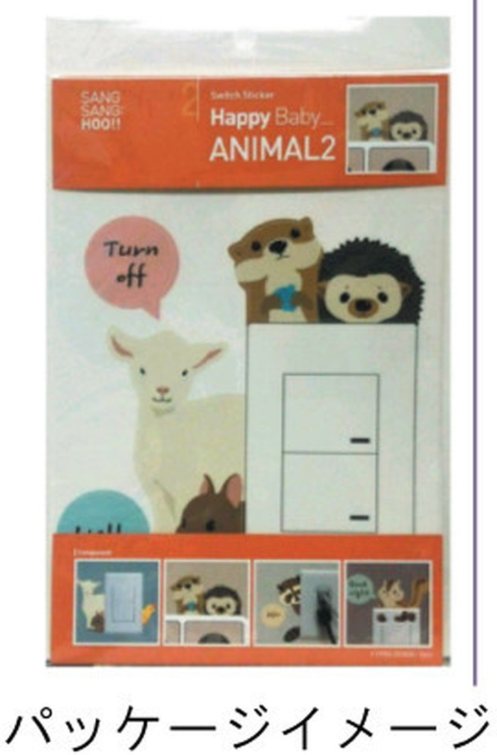 ȯSwitch Stickers åƥå Happy Baby Animals2 OSH-9005 kar-4046002s1 3ܤβ 