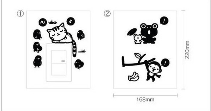 ȯSwitch Stickers åƥå Animal Friends OSS-9009 kar-4046010s1 1ܤβ 