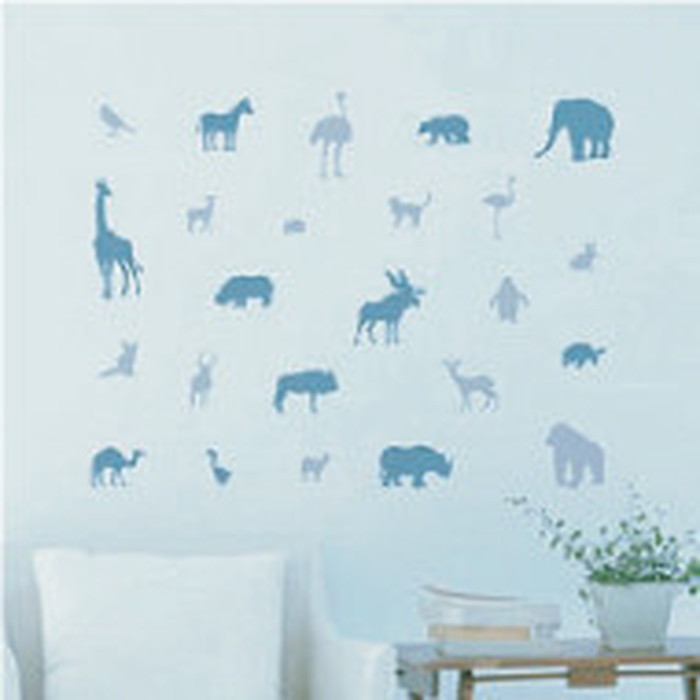 Mini Wall Stickers ミニウォールステッカー Safari OSH-9021 kar-4046020s1 2枚目の画像