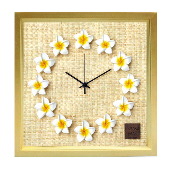 ȯ٥ץꥢ ʸ ݤ ݻ FrangiPani Clock2 ץꥢ  ʥ FP-1007 ݾ kar-4534130s1 1ܤβ 