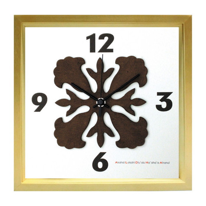 ȯ٥ϥ磻󥭥 ʸ ݤ HawaiianQuilt Clock 󥸥ȥڥå ʥ HK-1004 ݾ kar-4534131s4 1ܤβ 