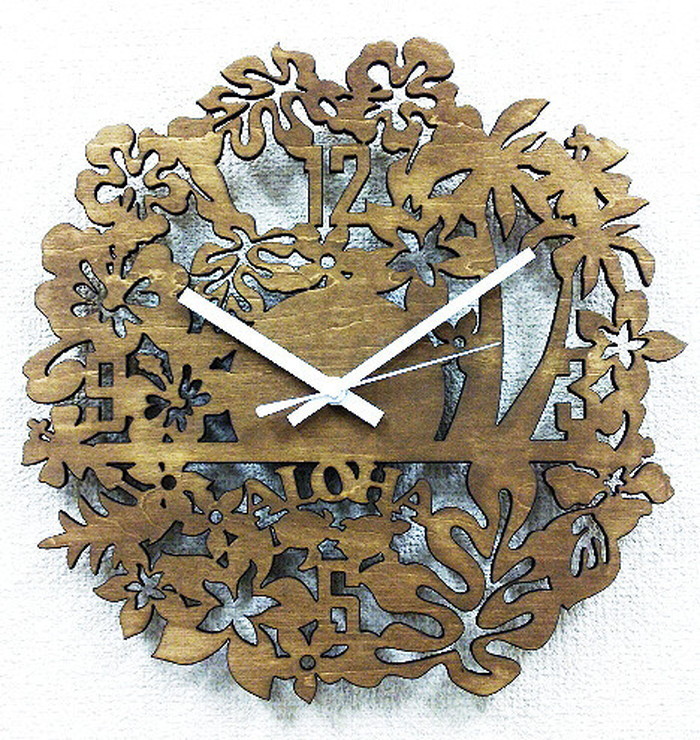 ȯ٥륨åȥå Silhouette Clock2 Hawaiian Hawaiian Brown ݾ sk-2003 kar-4650414s1 1ܤβ 