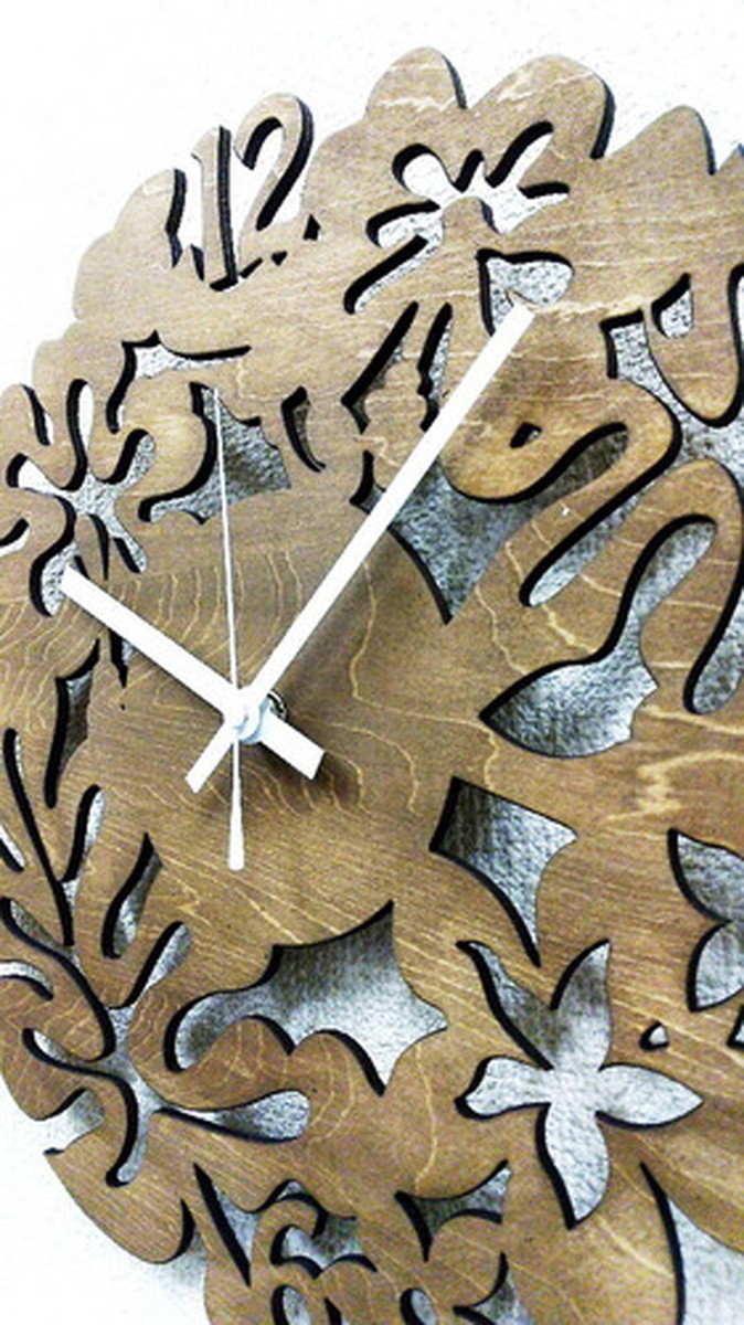 ȯ٥륨åȥå Silhouette Clock2 Asian Asian Brown ݾ sk-2005 kar-4650416s1 2ܤβ 