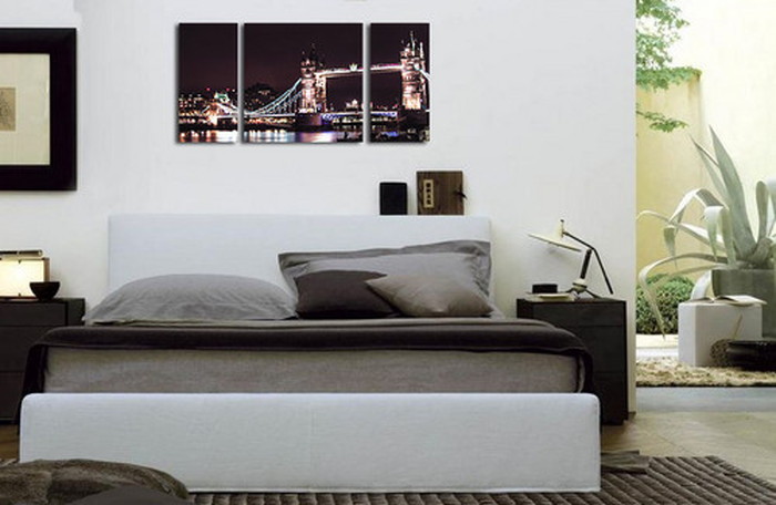 ȯCANVAS ART Х London Tower Bridge ɥ ֥å M W600H300 3 US-1004 kar-4999349s1 2ܤβ 
