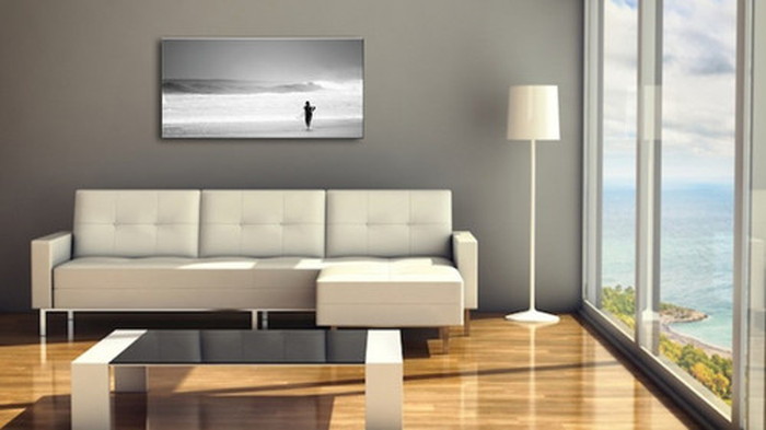 ȯCANVAS ART Х Blue Blue ֥롼֥롼 M W600H300D20mm US-5010 kar-6248603s2 5ܤβ 