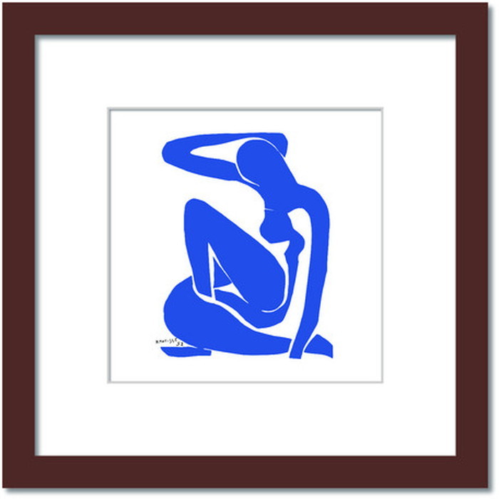 ȯ٥ꡦޥƥ Henri Matisse Nu bleuI Blue Nude1 HM-1003BR Sե졼५顼 ֥饦 kar-7484887S3 1ܤβ 