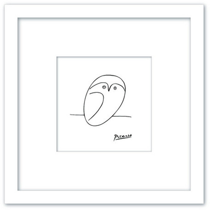ȯ٥ѥ֥ԥ Pablo Picasso PS-1011WH-S ե졼५顼 ۥ磻 S kar-7486312S3 1ܤβ 