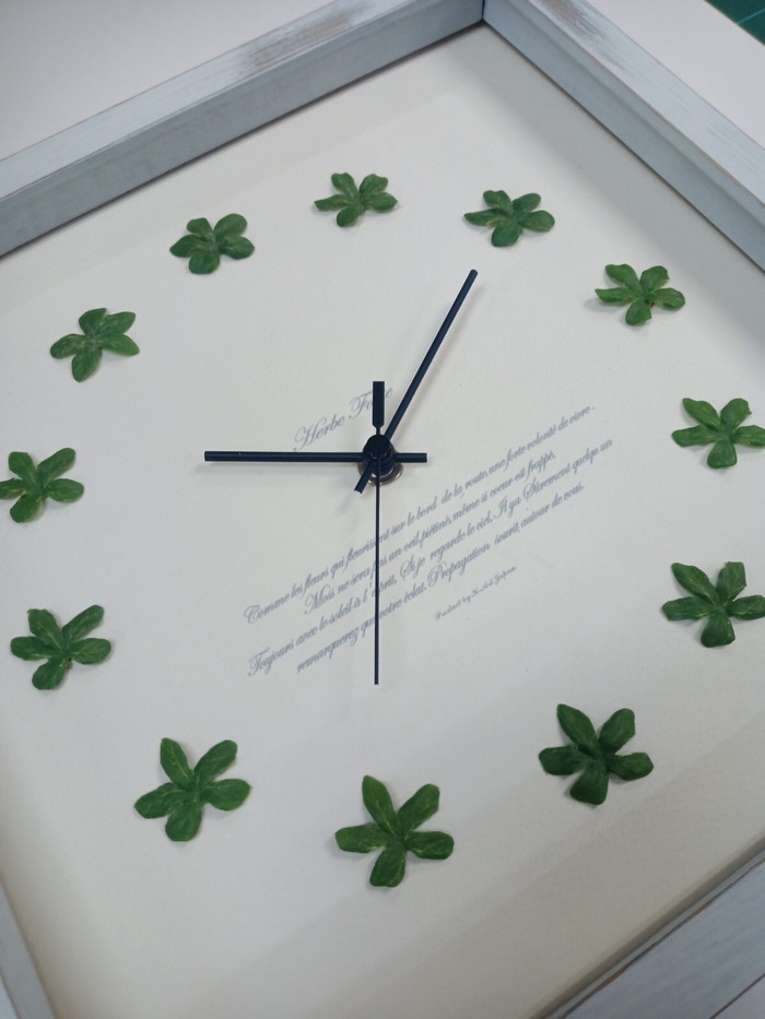 『当社発送』かわいいシュガーバインの掛時計 Sugarvine Clock  SV-1001 フレームカラー：アンティークホワイト 保証付 kar-9203259s1 3枚目の画像 